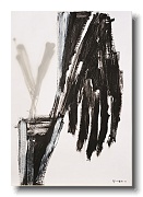 Černé kresby VI., 2010, 100x70 cm